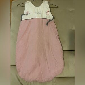 Jacadi insulated infant baby striped sleepsack sleeping bag